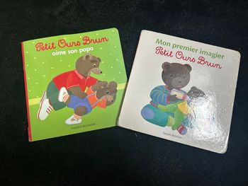 Lot livres petit ours brun