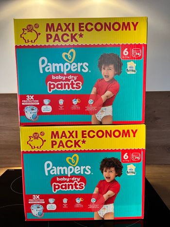 2 pack pants taille 6