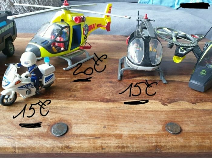 Camion ou hélicoptère Playmobil - photo numéro 2