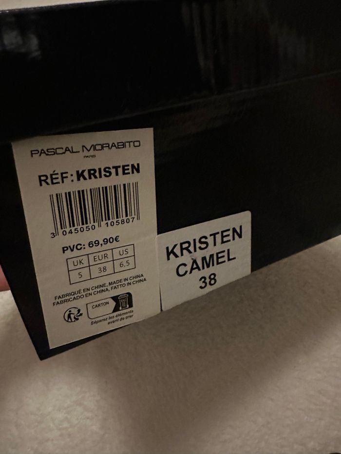 Chausson pantoufles Pascal Morabito Paris femme - photo numéro 7