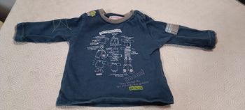 T-shirt manches longues 3 mois