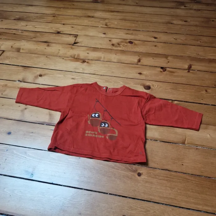 T-shirt Oeufs à la neige Petit Bateau - 18 mois