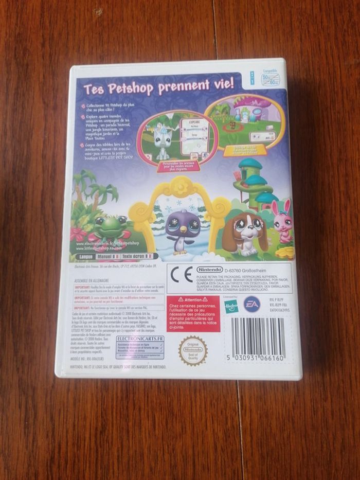 Jeu Wii Littlest pet shop - photo numéro 2