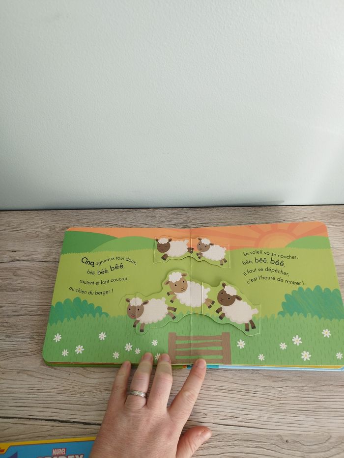 Livre pop-up un deux bêê meuh - photo numéro 5