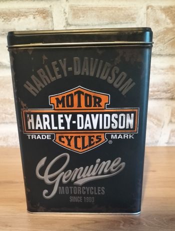Boite métal Harley Davidson