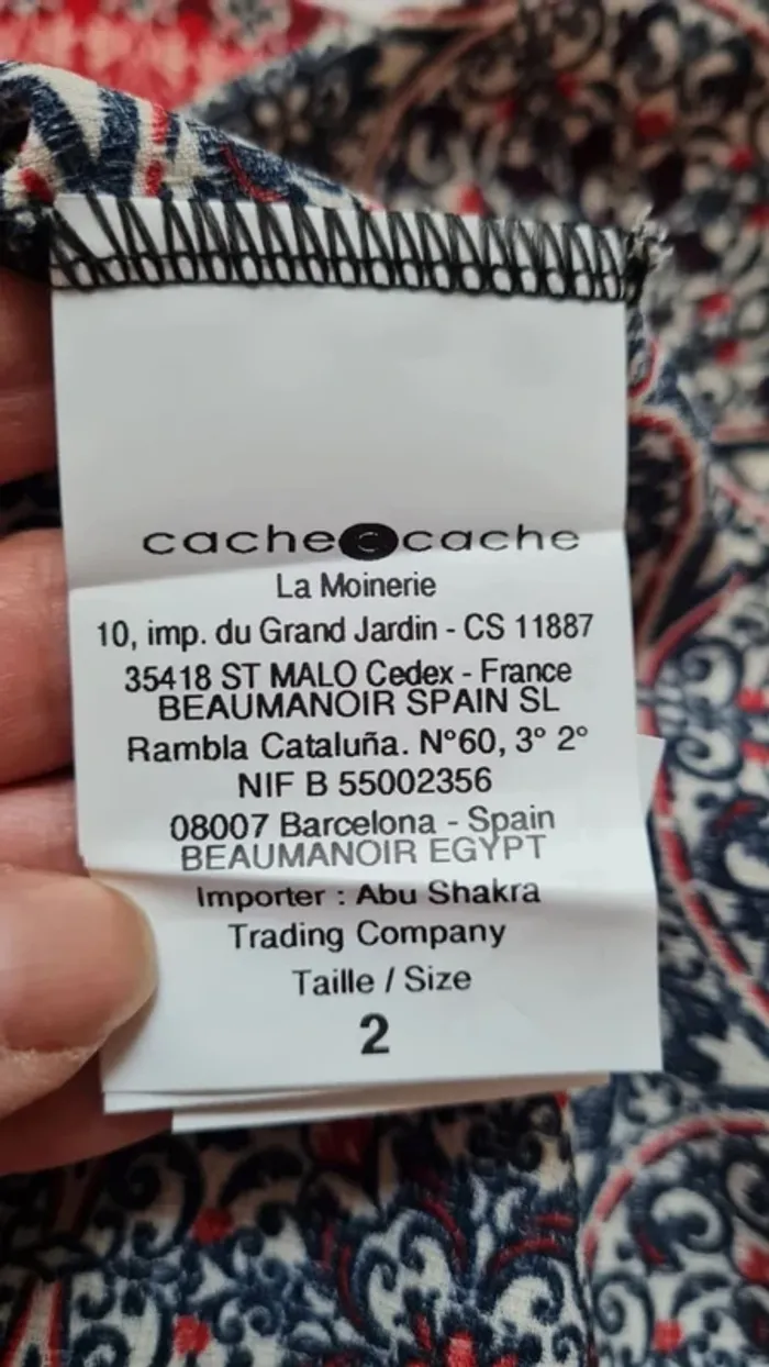 Blouse cache cache - photo numéro 8