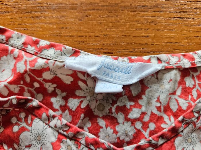 Blouse fleuri Jacadi 36 mois – Très bon état - photo numéro 2