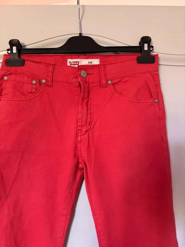 Pantalon rouge Lévis - photo numéro 3