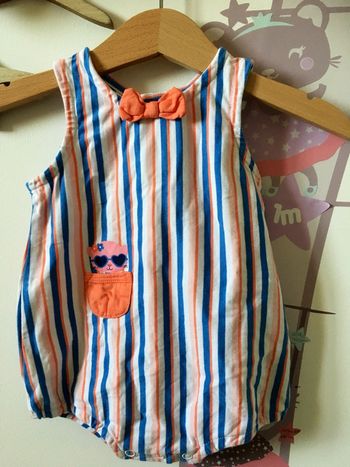 Barboteuse « sergent major »3mois