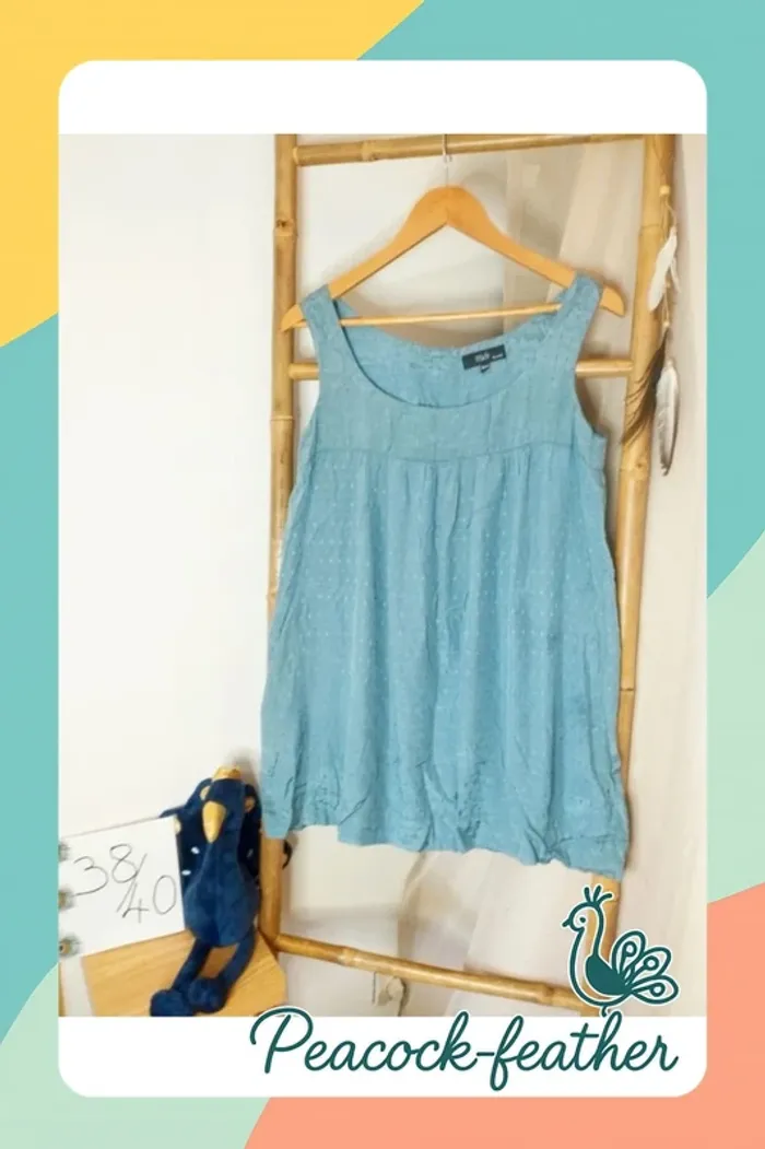 Tunique bleue 38/40