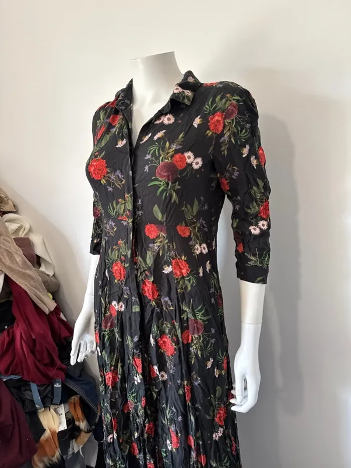 Robe, longue femme, Zara - photo numéro 3