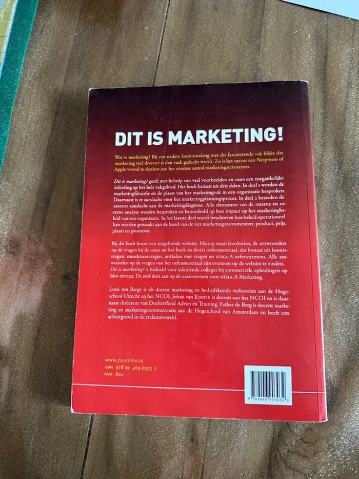 Livre Dit is marketing ! - photo numéro 3