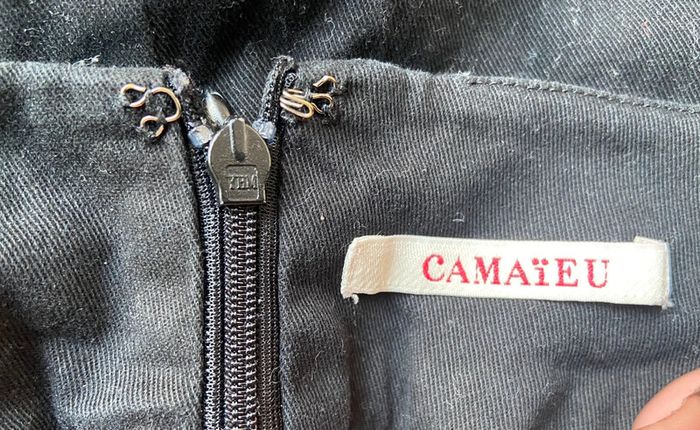 💕 mini jupe noire taille 36 s #camaieu - photo numéro 11