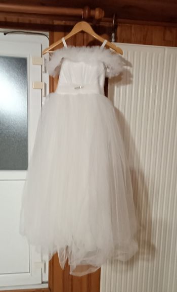 Robe blanche fille
