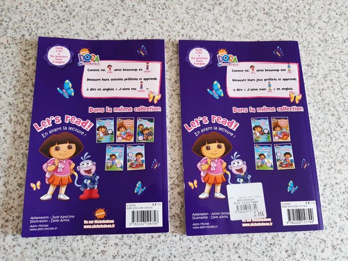 Lot de 2 livres Dora L Exploratrice - photo numéro 3