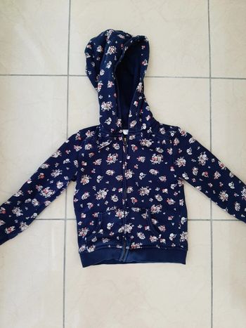 Veste à capuche fille 5 ans