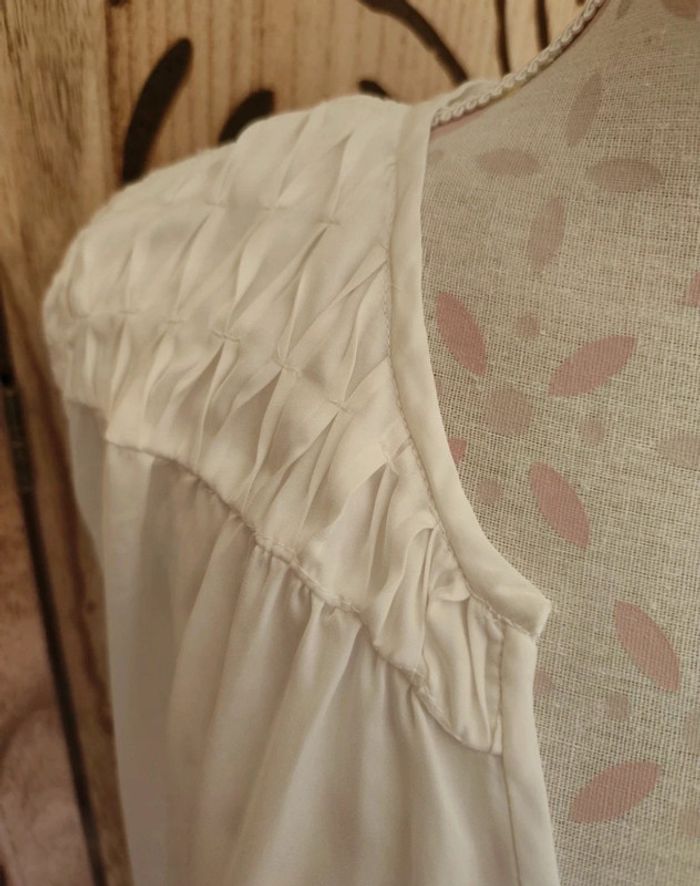 Blouse satin Taille XL Mango Basic - photo numéro 5