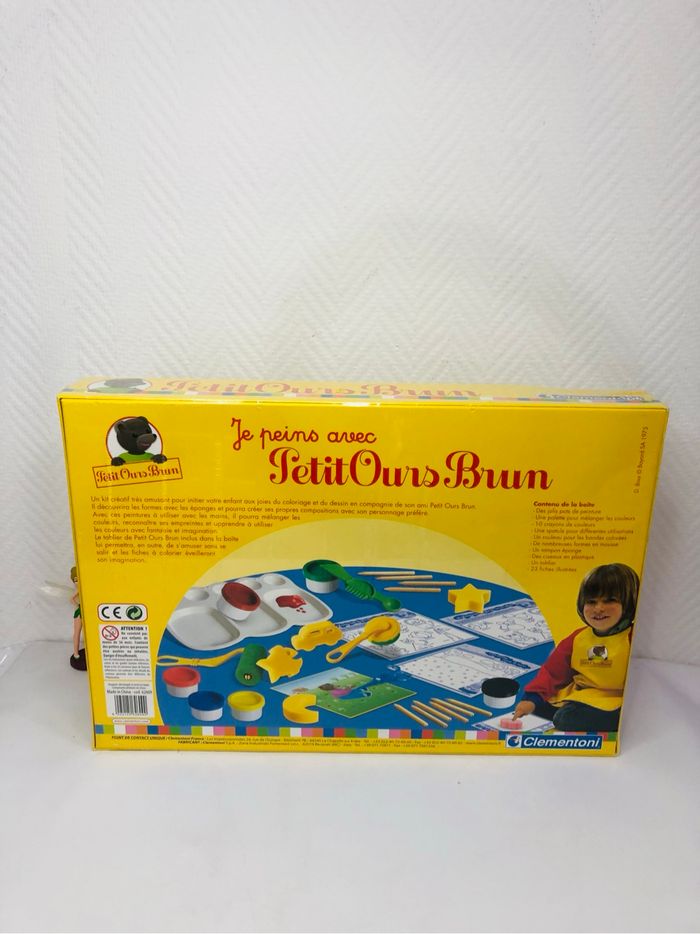Je peins avec petit ours brun - photo numéro 3