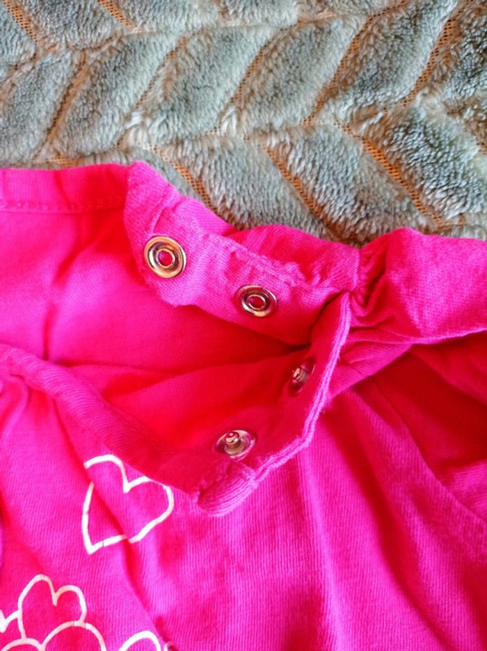 T-shirt rose 9 mois - photo numéro 4