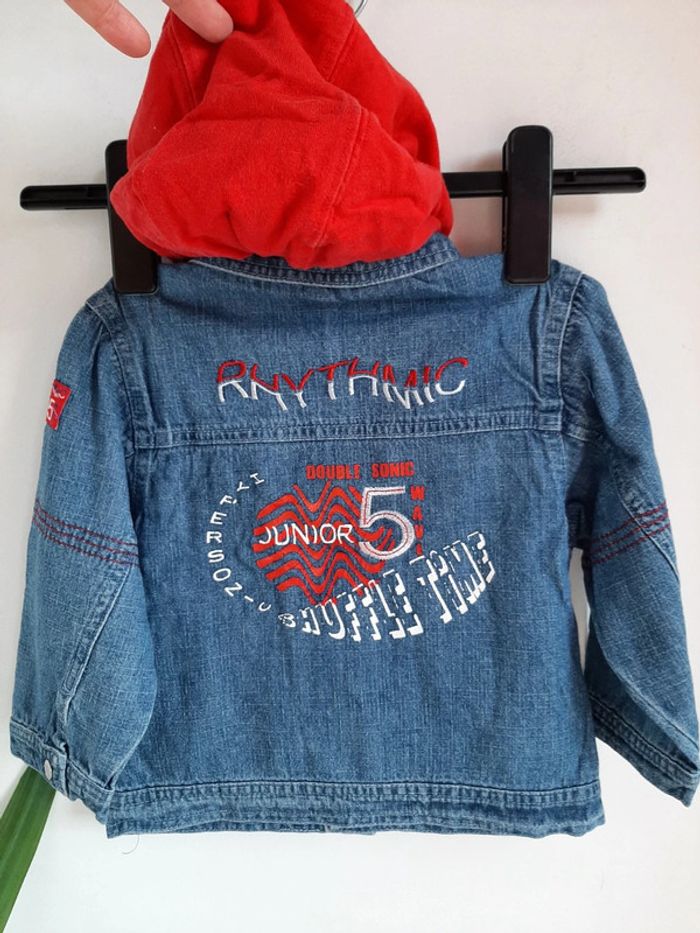 Veste en jean à capuche - photo numéro 3