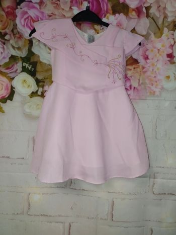 Robe rose 18mois
