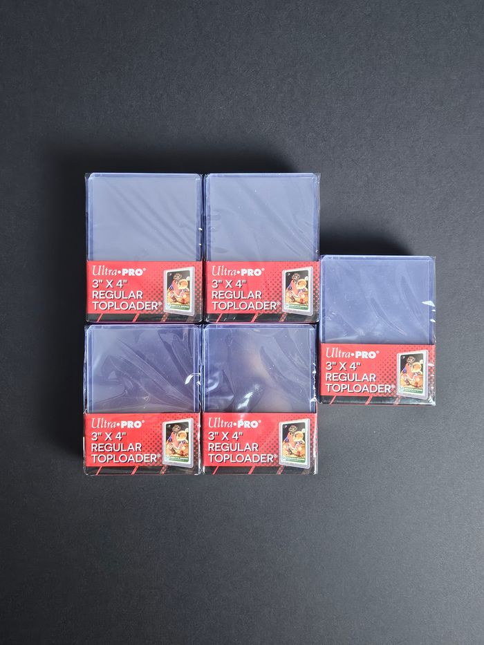 Ultra Pro- 125 Toploader - Protèges cartes rigides transparents