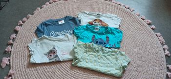 Lot de 5 tee-shirts MC
