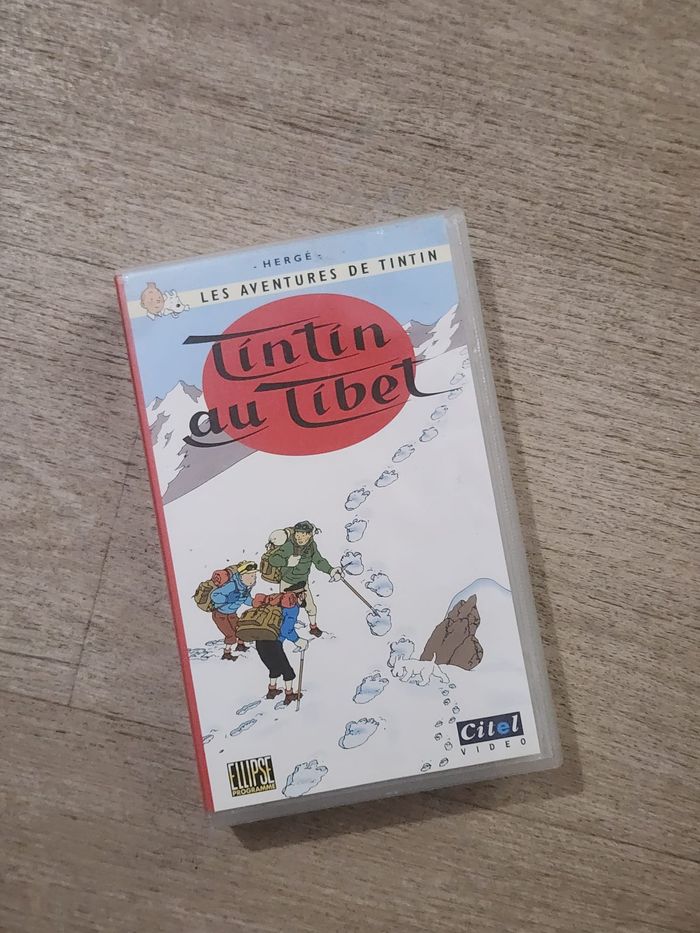 VHS Tintin au Tibet – Les Aventures de Tintin