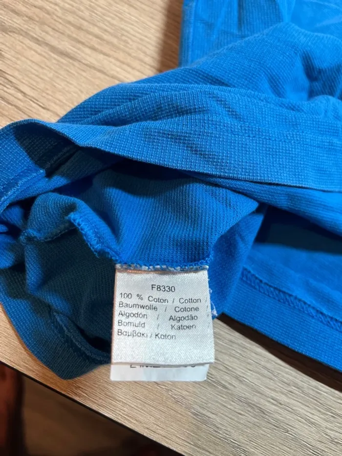 T-shirt Lacoste - couleur bleu - taille L - photo numéro 5