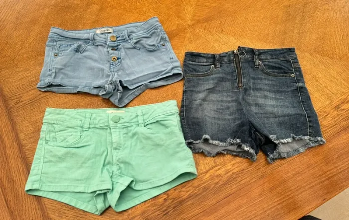Lot de 3 shorts jeans pimkie jennifer taille 34