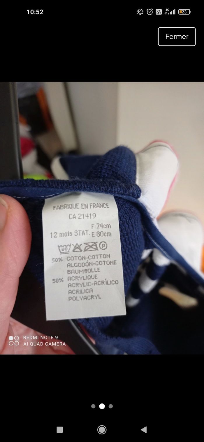 Pull sucre d'orge 12 mois - photo numéro 2