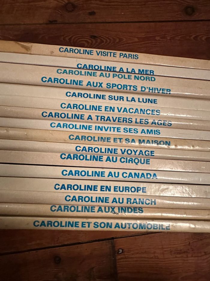 Bon état - Lot de 16 livres Caroline grands albums Hachette anciens bd - photo numéro 7