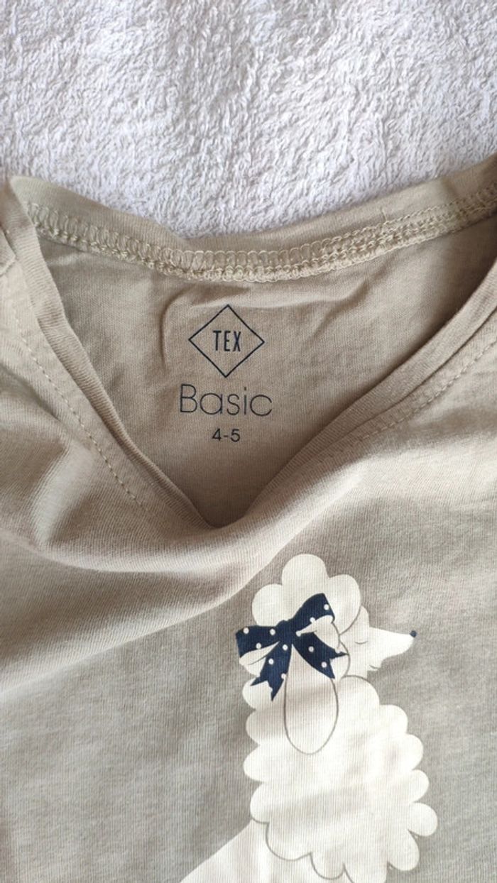 T-shirt tex 5 ans