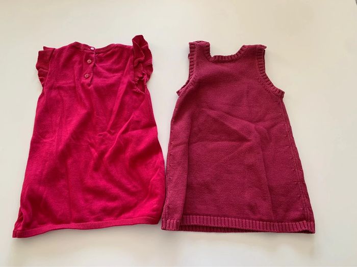 Lot deux robes mi saison 18 mois - photo numéro 2