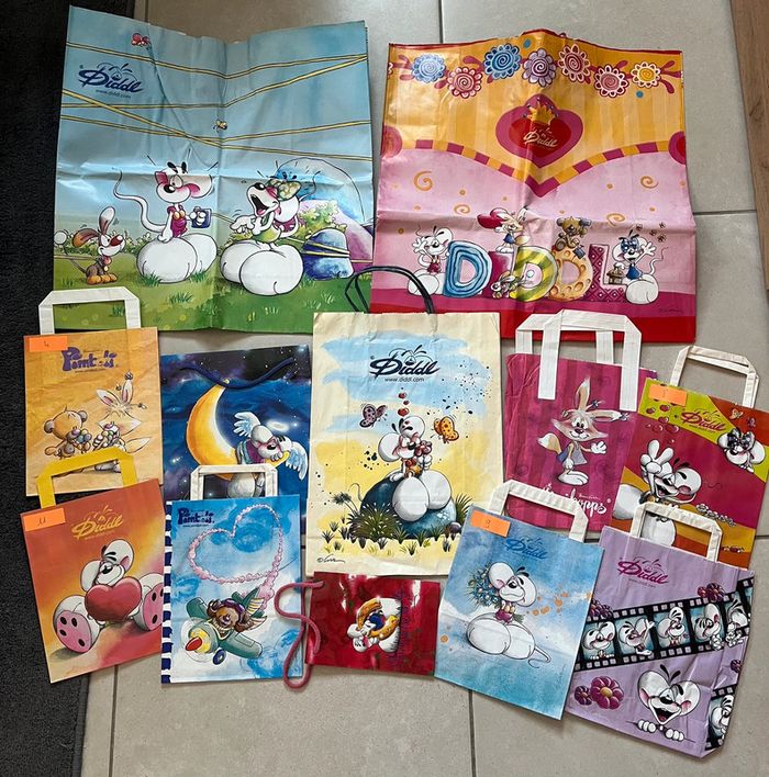 Lots de sacs papiers DIDDL - x12