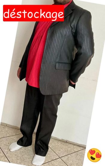 Ensemble costume noir homme taille 54