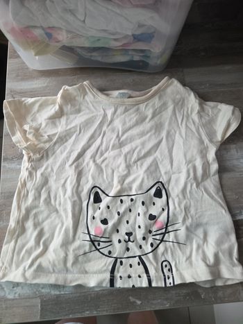 Lot Tee-shirt ete 12 mois