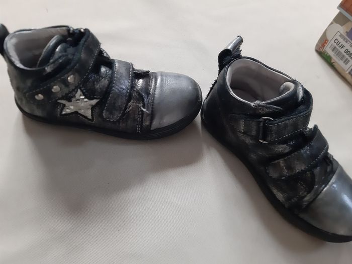 chaussures à scratchs tout cuir fille - Bellamy - pointure 23 - photo numéro 5