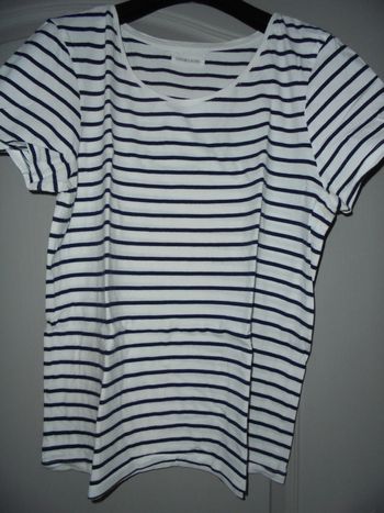 T.shirt marin T.4 manche courte