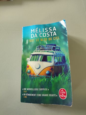 Livre Tout le bleu du ciel - Mélissa Da Costa (Poche)