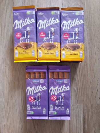 Tablettes milka