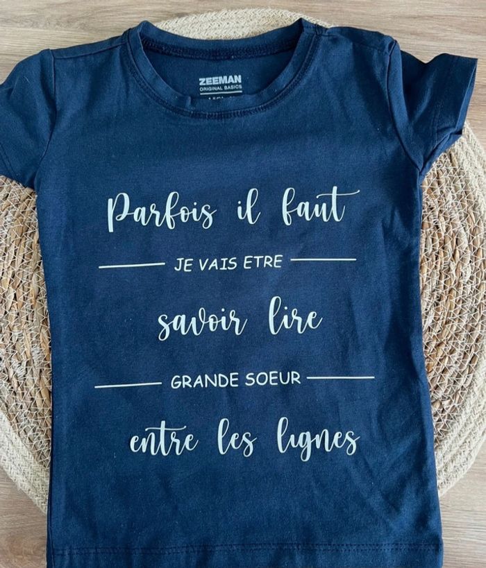 T shirt annonce grossesse