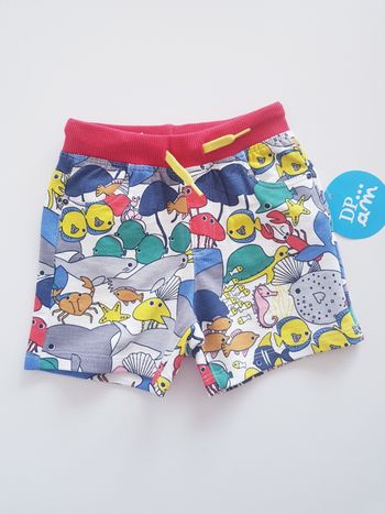 Du Pareil Au Même - Short / bermuda - Animaux de la mer - Neuf avec étiquette !