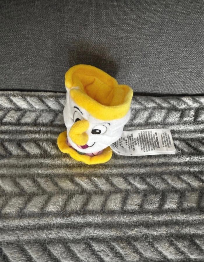 Peluche aimantée zip chip Disneyland Paris la Belle et la bête Disney - photo numéro 3