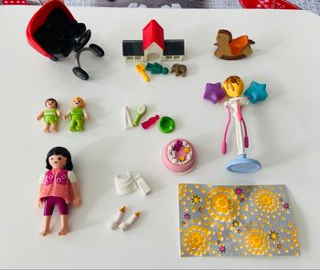 Lot playmobil bébé 
