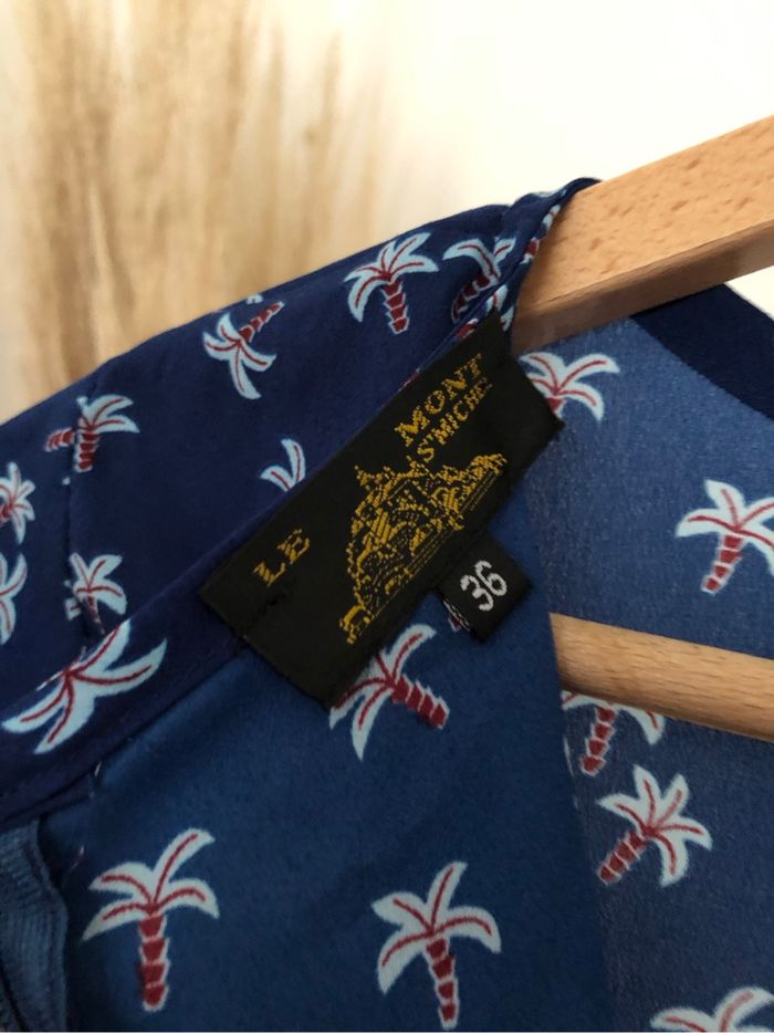 Robe motifs palmiers - Le mont saint Michel - 36 - photo numéro 6