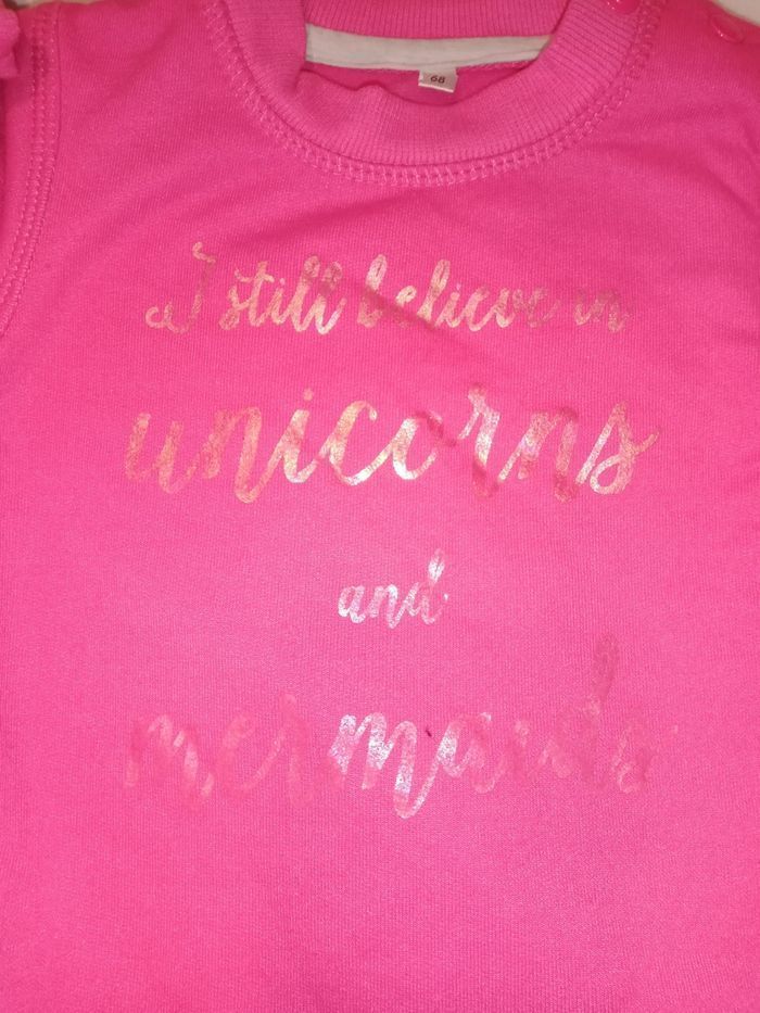 Pull gilet cache coeur 6 mois TBE - photo numéro 2