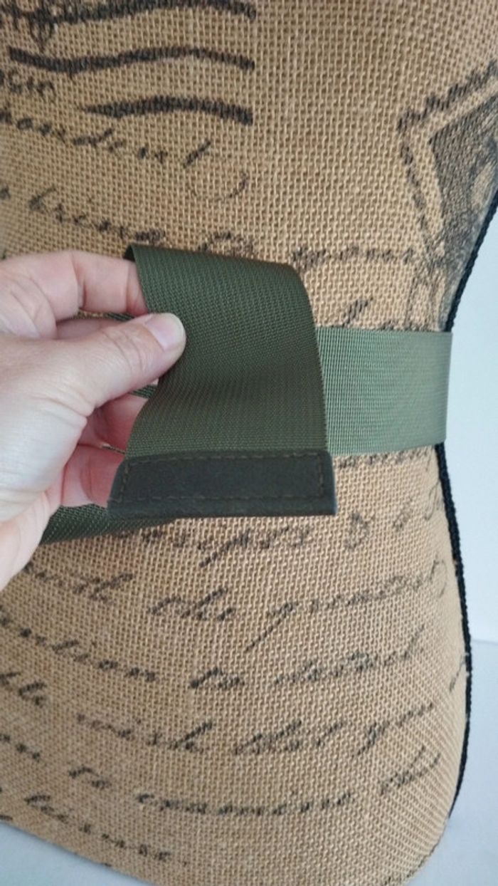 Ceinture verte kaki ajustable - photo numéro 7