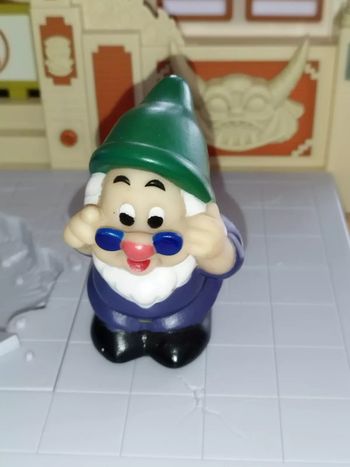 Pouet vintage Nain Doc Prof Blanche neige disney Dwarfs figure Dotto Snow White