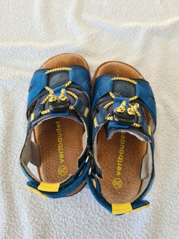 Sandales à scratchs Vertbaudet - photo numéro 2